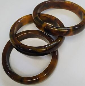 Butterscotch Bakelite Bangles
